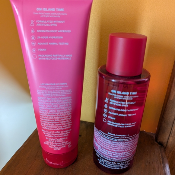 NWT!! PINK Victoria's Secret Beach Babe Body Lotion and Mist Set - Picture 2 of 2